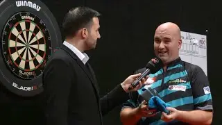 Rob Cross Shares His Thoughts After Beating Rusty-John in the Second Round | Gibraltar Darts Trophy