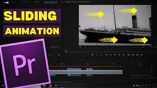 Premiere Pro CC : SLIDE Animation in Adobe Premiere Pro