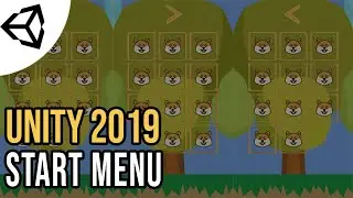 Start Menu And Navigation [Tutorial][C#] - Unity tutorial 2019
