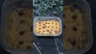 Easy to make Cookie Cake tutorial #cookie #cookiecake #cookies #shortscooking #shortsfeed