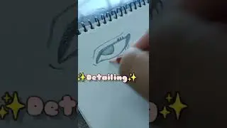 ✨How to draw anime eyes ? - || #shorts || @limitlesslearning306 || ANIME