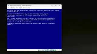 Windows Vista BSOD Compilation VM Part 3