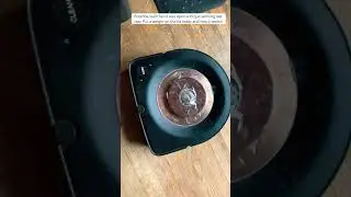 Roomba Vacuum “open lid” temporary fix / hack. #roomba