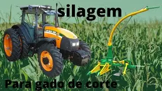 Stmax 105 na silagem Fazenda São José