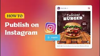 How to publish on Instagram | PosterMyWall