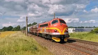 Altmarkrail MY 1131 zieht MY 1135, MY 1101 & MY 1126 durch Nebelin