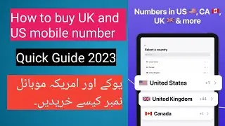 How to get foreign  number for WhatsApp | virtual phone number