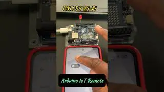 Control an LED with UNO R4 Wi-Fi using Arduino Cloud. 