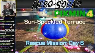 Pikmin 4: Rescue Mission Day 6 - Sun-Speckled Terrace