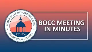 BOCC Regular Meeting Recap 10.23.24