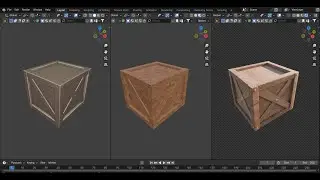 Old box 3d model in blender | Full tutorial | Latest video | 2024 |