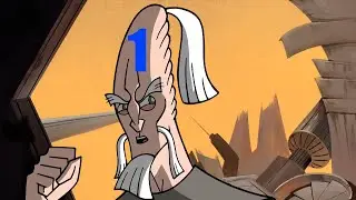 Star Wars Clone Wars 2003 but only Ki-Adi-Mundi scenes part 1