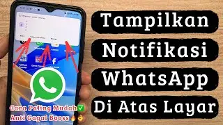 How to Display WhatsApp Notifications at the Top of the Screen