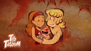 Once upon a time Part 1 - The encounter | Tib et Tumtum French | Full Episode | Dinosaur Cartoon