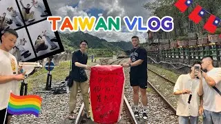🏳️‍🌈 Gay Couple Visits Taipei, Taiwan 🇹🇼 | Visiting Gay Bars | Private Hot Spring | Vlog 📹