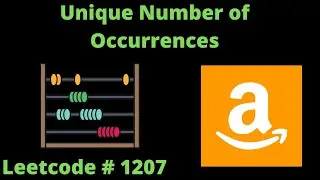 UNIQUE NUMBER OF OCCURENCES | LEETCODE 1207 | PYTHON SOLUTION