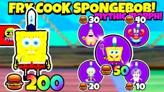 FRY COOK SPONGEBOB! | Roblox SpongeBob Simulator