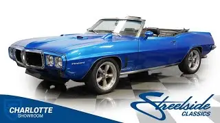 1969 Pontiac Firebird 400 Convertible 9560-CHA for sale | Charlotte, Atlanta, Dallas, Tampa, Ph...