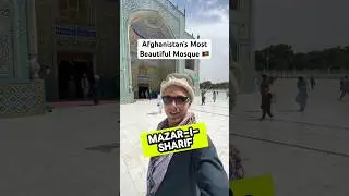 Afghanistan’s Most Beautiful Mosque! (Mazar-i-Sharif) #Afghanistan #Mazar #Kabul #Afghan #Mosque