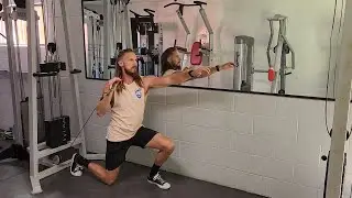 Single Arm Cable Push | Day 3 AJG 30 Day Challenge