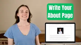 How To Edit The About Page