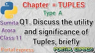 Discuss the utility and significance of Tuples, briefly.