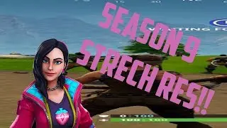 How to get a NEW Fov Slider in Season 9! WORKING STRETCHED RESOLUTION!(Fortnite Battle Royale)