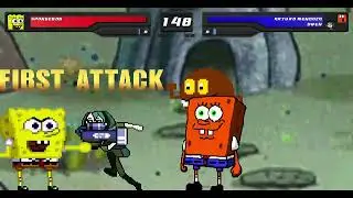Mugen Request Spongebob VS Arturo Mendoza, Gwen & Coconut Fred