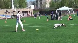 Фризби фристайл Лена и Одри