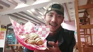 #vlog61 with @kelly's cafe at Gangtok, Sikkim || #koreancorndogvlog || korean corn dog @kelly's cafe
