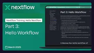 [OUTDATED] Hello Nextflow 2025 - Part 3: Hello Workflow