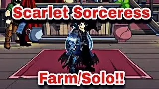 [AQW] Scarlet Sorceress [Solo/Farm Damage]