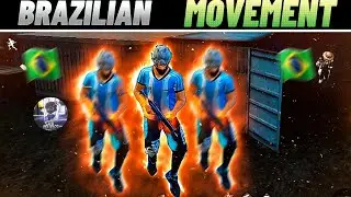How To Do Fastest Movement Like Brazilian Players 🇧🇷  | Top 3 Movement Secret Revealed In Free Fire