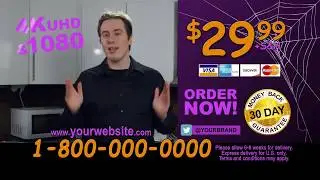 Haunting Halloween Commercial Template