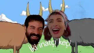 Yıldız /kuzey = bir köprüde karşılaşmış iki inatçı keçi (kuzey yıldızı)