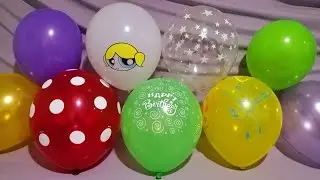 FUN BIRTHDAY BALLOONS POP PART 419!!!