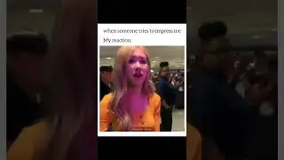 When Rose fans trying to impress her 😂😂 Rose face #shorts #youtubeshorts