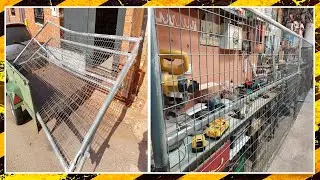 como reparar unas puertas de la chatarra para la parcela