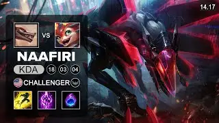 Naafiri vs Smolder Top - NA Grandmaster - Patch 14.17 Season 14