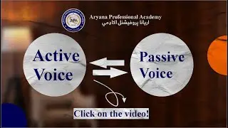 How to Change Active Voice into Passive Voice Easily | English Grammar Tips