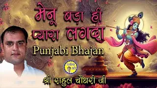मेनू बड़ा ही प्यारा लगदा । श्री राहुल चौधरी जी।