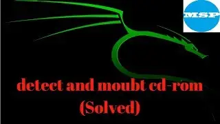 detect and mount cd-rom (Solved)