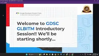 GDSC Introductory Session 2023-24 Tenure