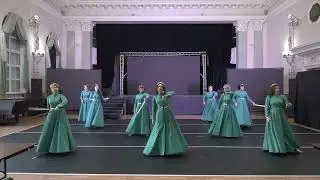 Танец "Небо". Фланкировка шашкой.