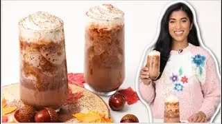 Pumpkin Spice Frozen Hot Chocolate