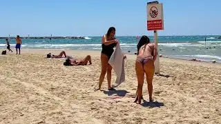 🌞 Beach Life // Beach Walks with Energy and Joy in 4K