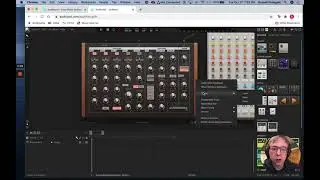 Audio Tool—adding a synthesizer and setting its sound in your workspace