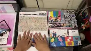 Making BTS USTake-Over Scrapbook Page