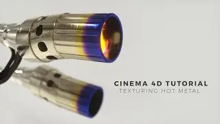 Cinema 4D Tutorial: Texturing Realistic Burnt Metal