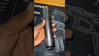 Finally got my suppressor Q Thunder Chicken ⚡️🍗 #gun